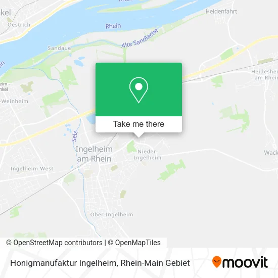 Карта Honigmanufaktur Ingelheim