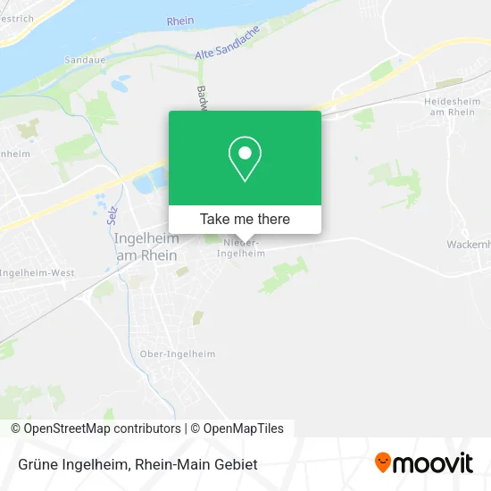 Карта Grüne Ingelheim