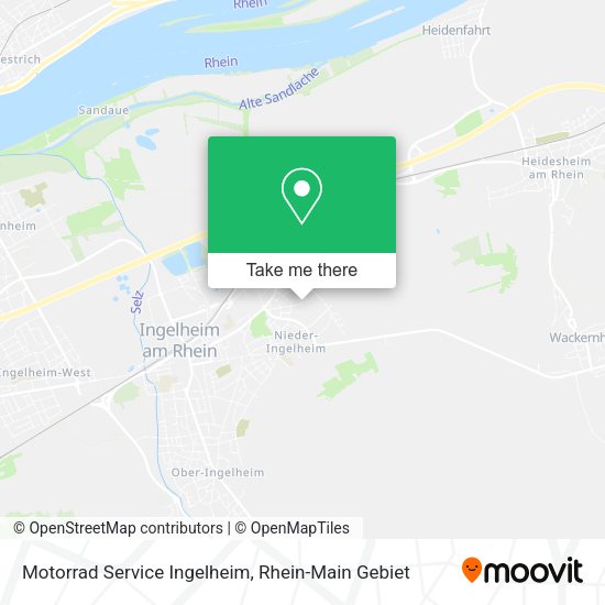 Карта Motorrad Service Ingelheim