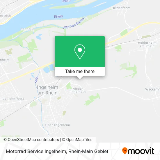 Motorrad Service Ingelheim map