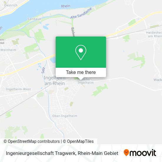 Карта Ingenieurgesellschaft Tragwerk
