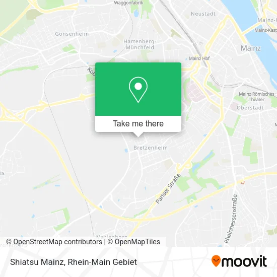 Карта Shiatsu Mainz
