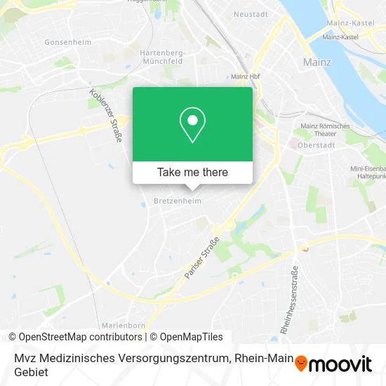 Карта Mvz Medizinisches Versorgungszentrum
