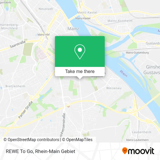Карта REWE To Go