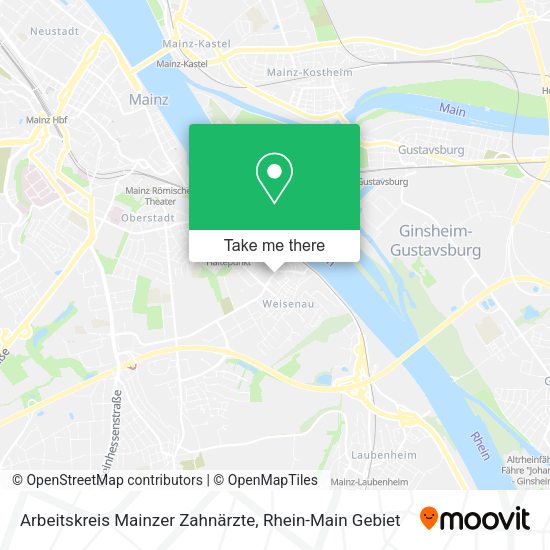 Карта Arbeitskreis Mainzer Zahnärzte