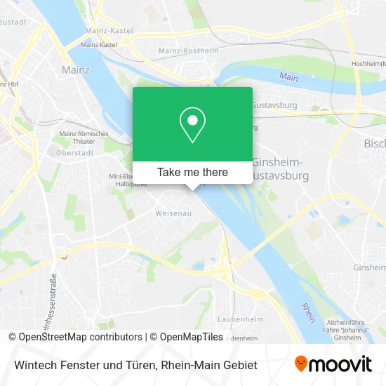 Карта Wintech Fenster und Türen