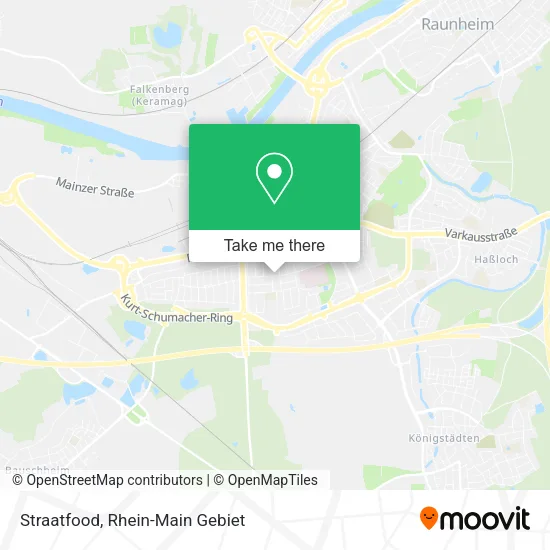 Карта Straatfood