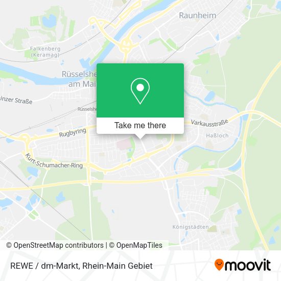 Карта REWE / dm-Markt