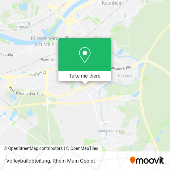 Карта Volleyballabteilung