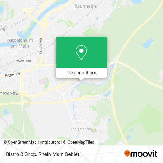 Карта Bistro & Shop