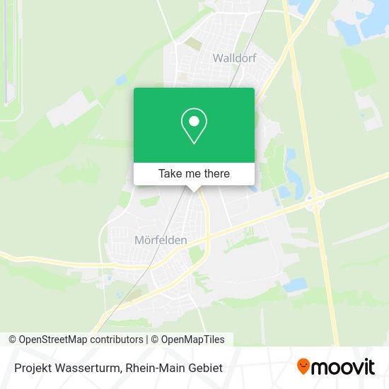 Projekt Wasserturm map