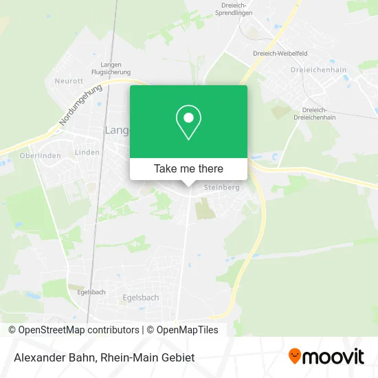 Карта Alexander Bahn