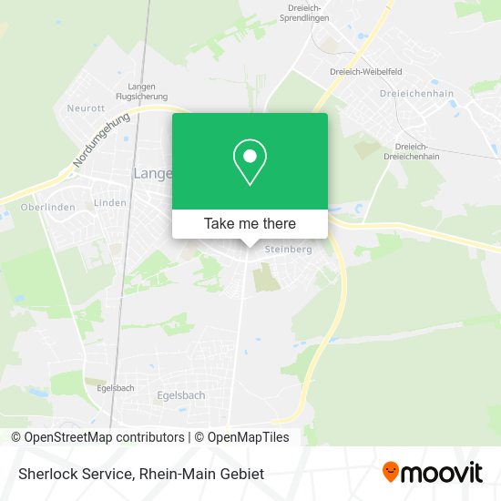 Карта Sherlock Service