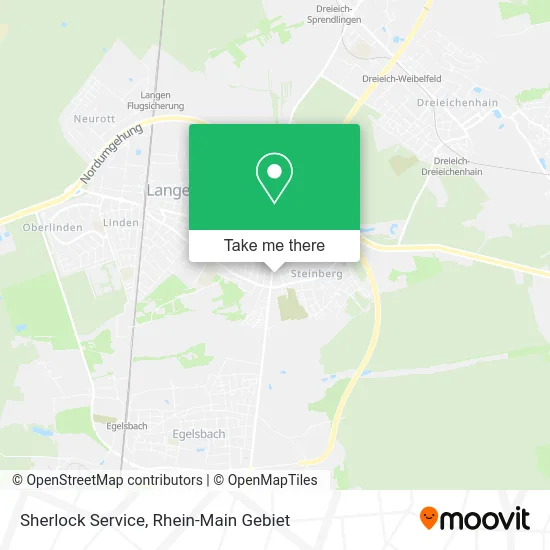 Карта Sherlock Service