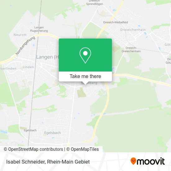 Карта Isabel Schneider