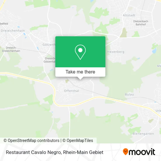 Карта Restaurant Cavalo Negro