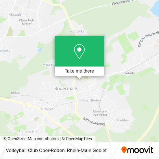 Карта Volleyball Club Ober-Roden