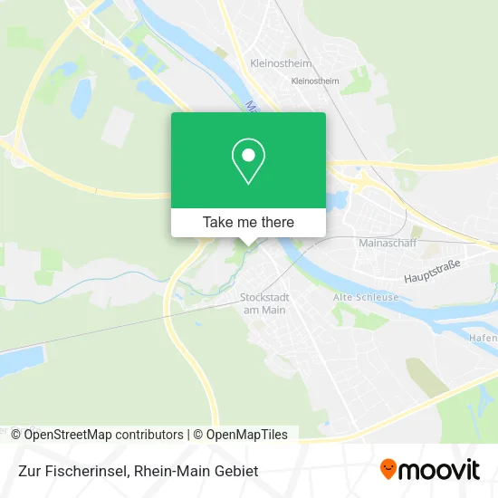 Карта Zur Fischerinsel