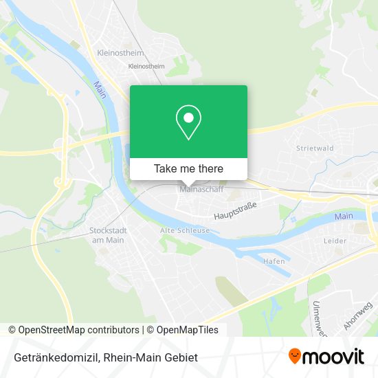 Карта Getränkedomizil