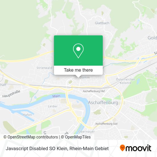 Javascript Disabled SO Klein map
