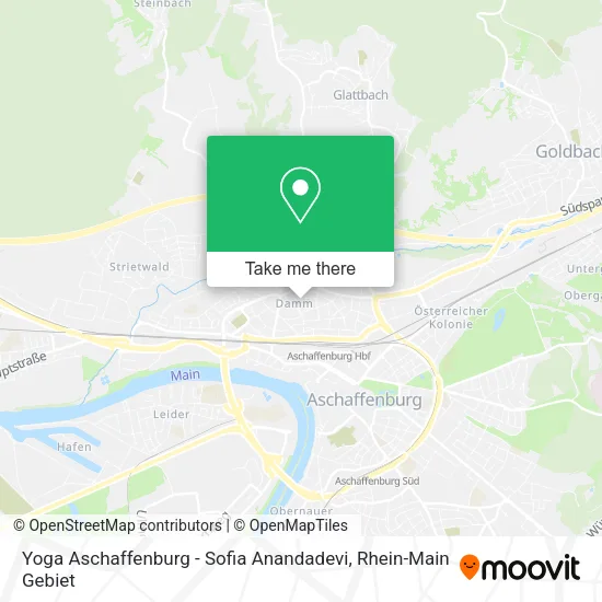 Карта Yoga Aschaffenburg - Sofia Anandadevi