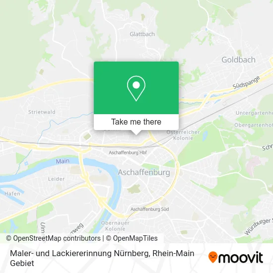 Maler- und Lackiererinnung Nürnberg map