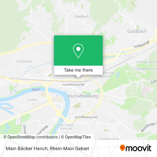 Main Bäcker Hench map