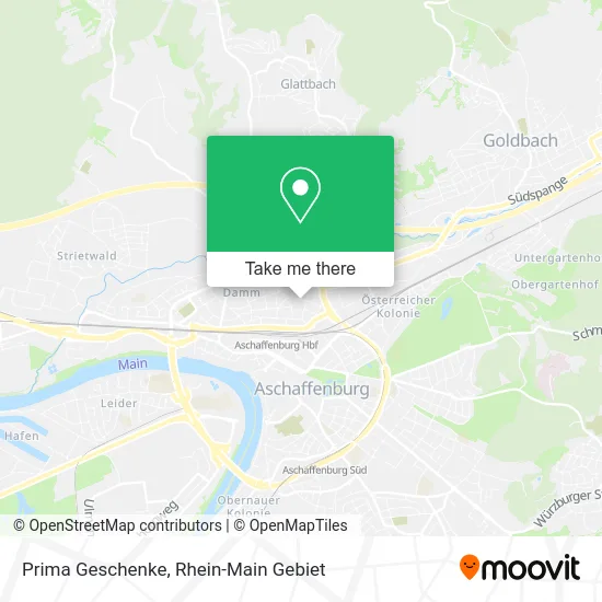 Карта Prima Geschenke