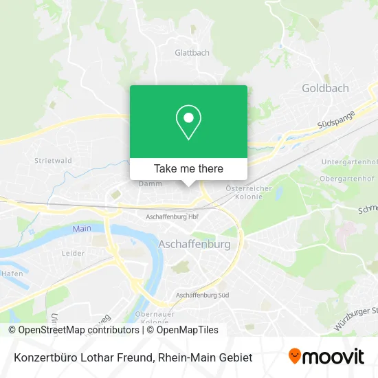 Карта Konzertbüro Lothar Freund