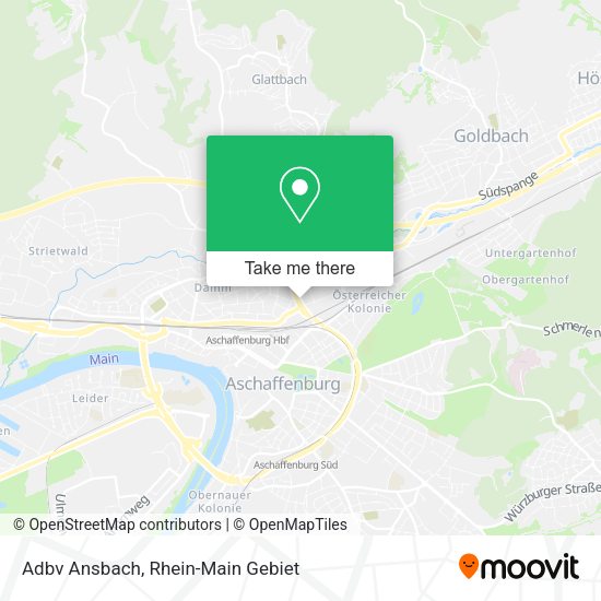 Карта Adbv Ansbach