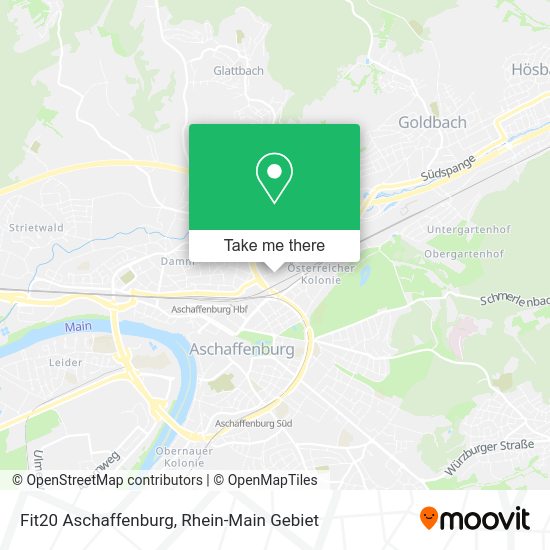 Карта Fit20 Aschaffenburg