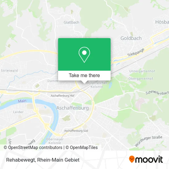 Карта Rehabewegt