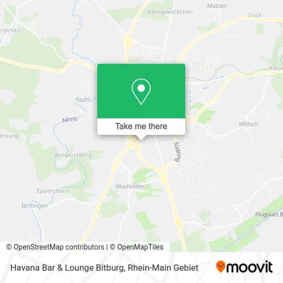 Карта Havana Bar & Lounge Bitburg