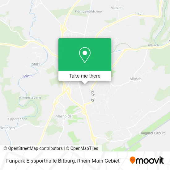 Карта Funpark Eissporthalle Bitburg
