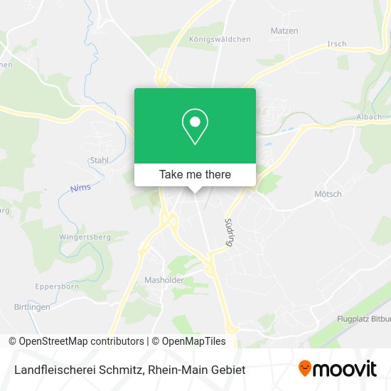 Карта Landfleischerei Schmitz
