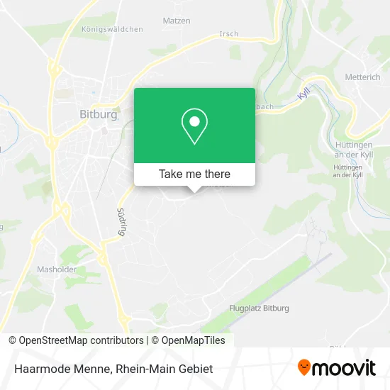 Карта Haarmode Menne