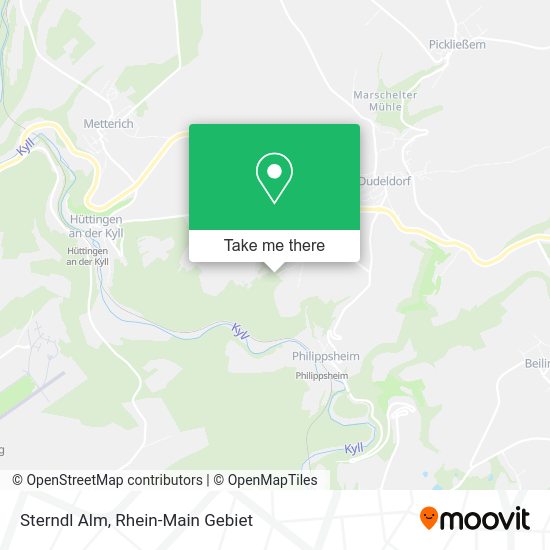 Карта Sterndl Alm