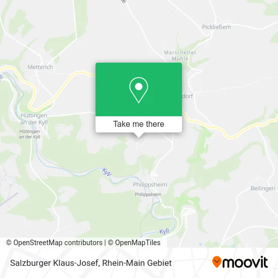 Карта Salzburger Klaus-Josef