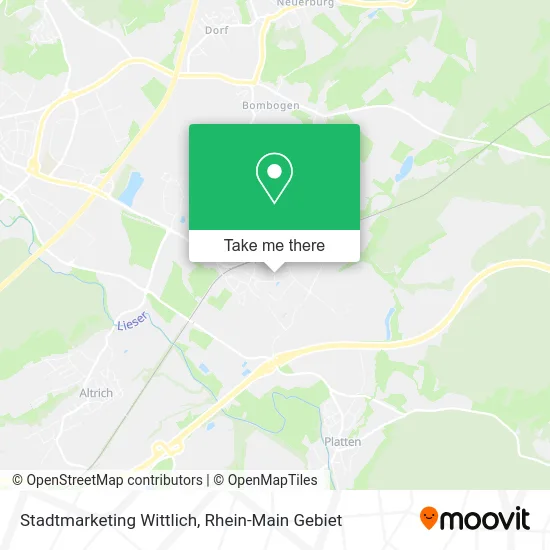 Карта Stadtmarketing Wittlich