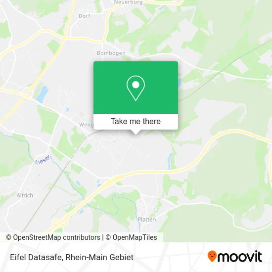Карта Eifel Datasafe