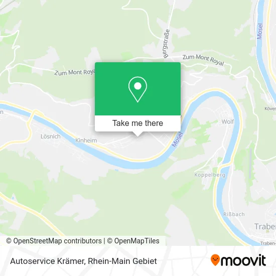 Карта Autoservice Krämer