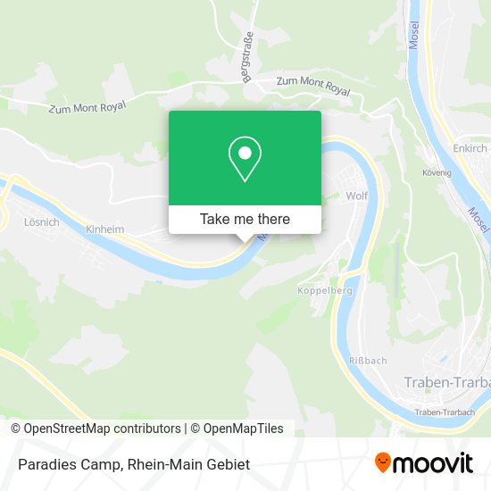 Карта Paradies Camp
