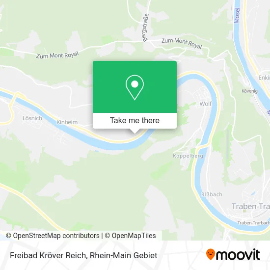 Карта Freibad Kröver Reich
