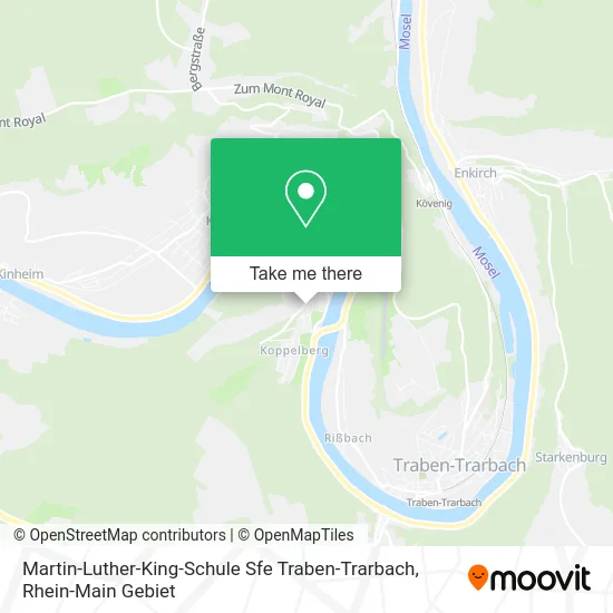 Карта Martin-Luther-King-Schule Sfe Traben-Trarbach