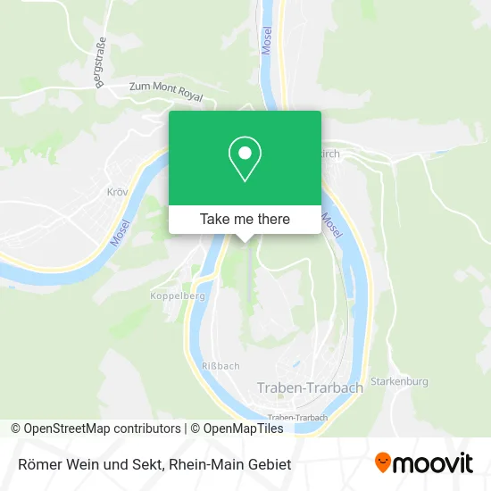 Römer Wein und Sekt map