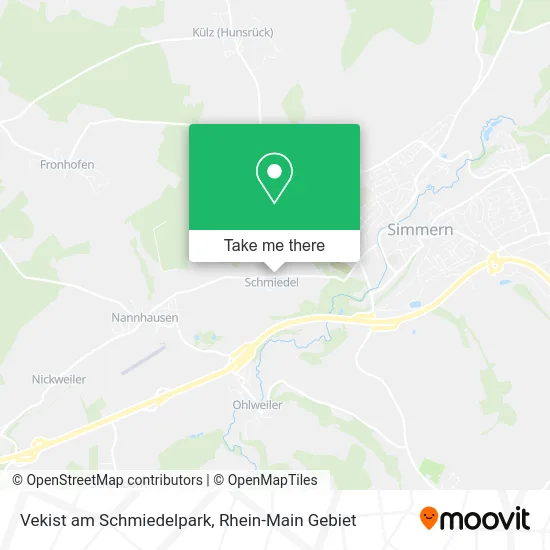 Карта Vekist am Schmiedelpark