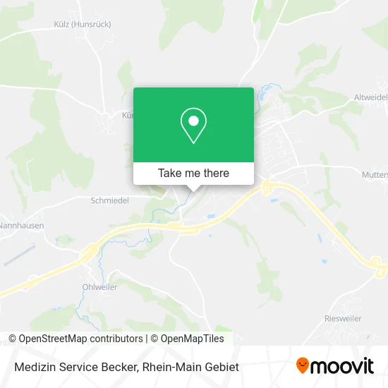 Карта Medizin Service Becker