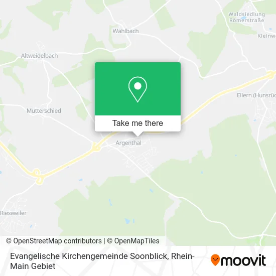 Карта Evangelische Kirchengemeinde Soonblick