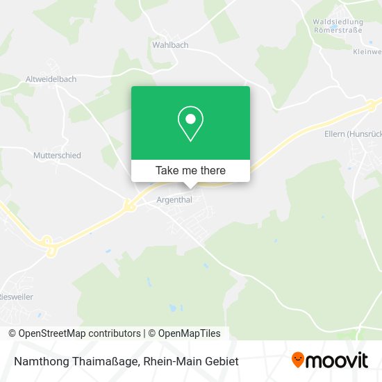 Карта Namthong Thaimaßage