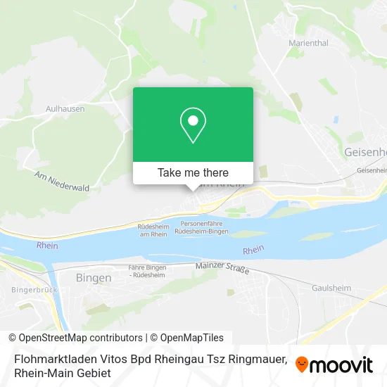 Карта Flohmarktladen Vitos Bpd Rheingau Tsz Ringmauer